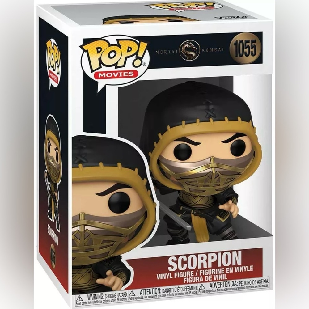 Scorpion Funko Pop Movies Mortal Kombat #1055 vinyl figure